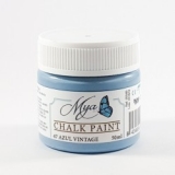 Chalk paint -Mya47- Azul vintage