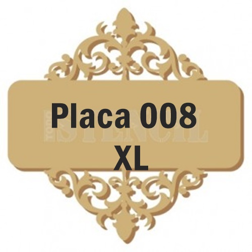 0Silueta placa-008 XL