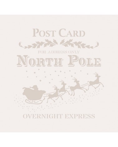 0Stencil fiesta 065 North Pole