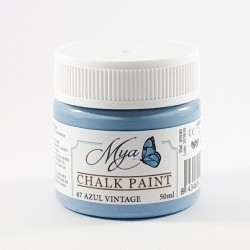 Chalk paint -Mya47- Azul vintage