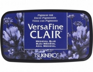 Tinta VERSAFINE CLAIR azul medieval (Almohadilla)
