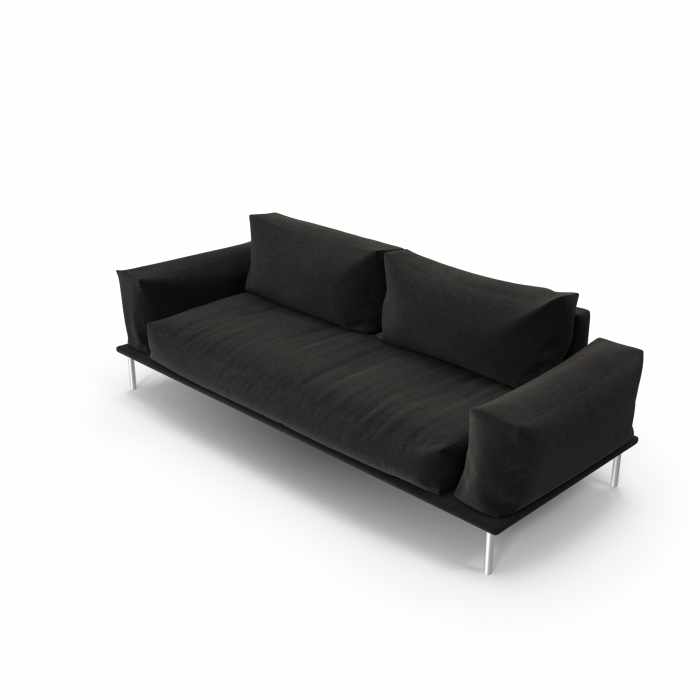 Black sofa
