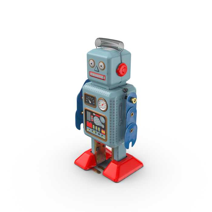 Blue Robot
