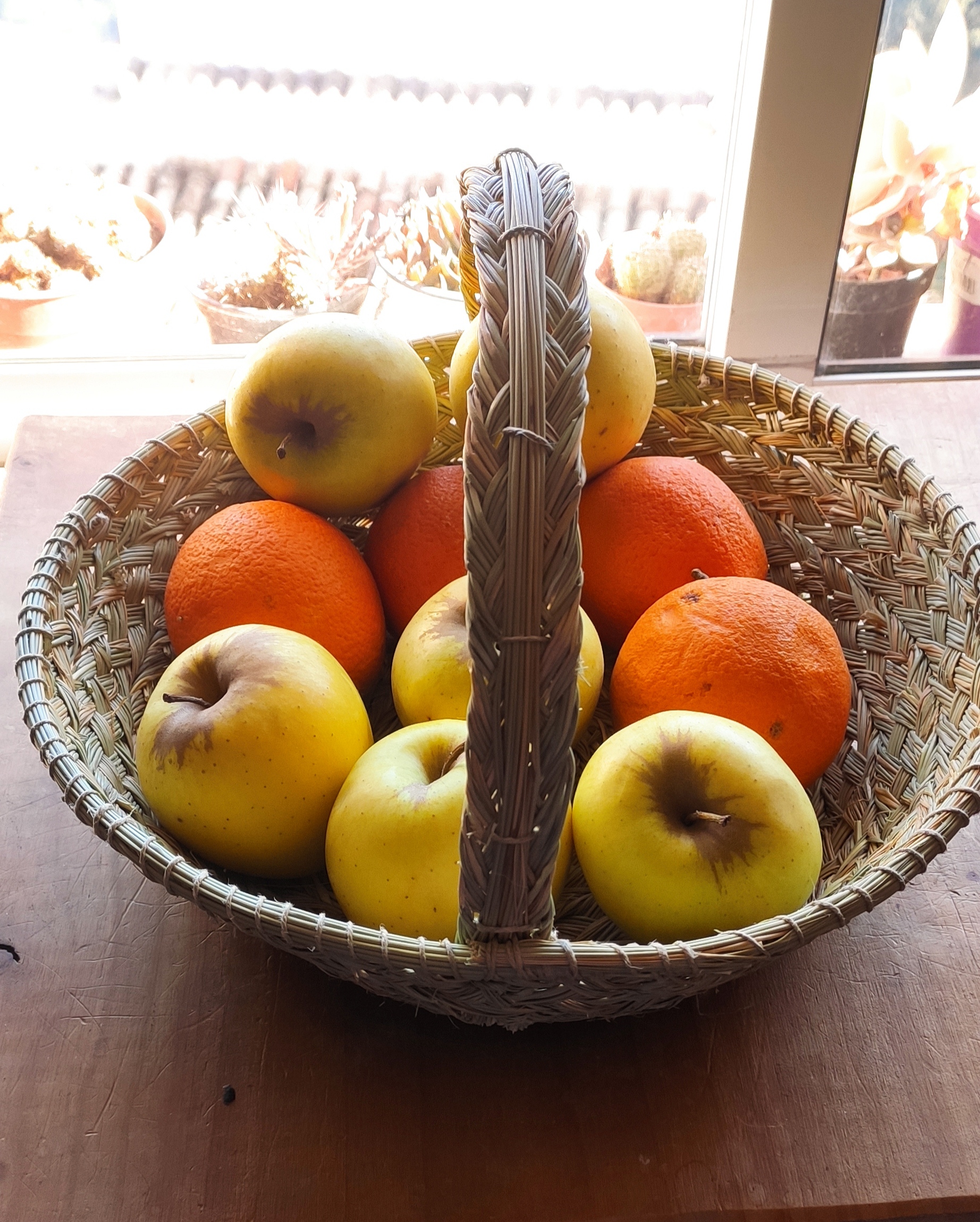Cesta de esparto